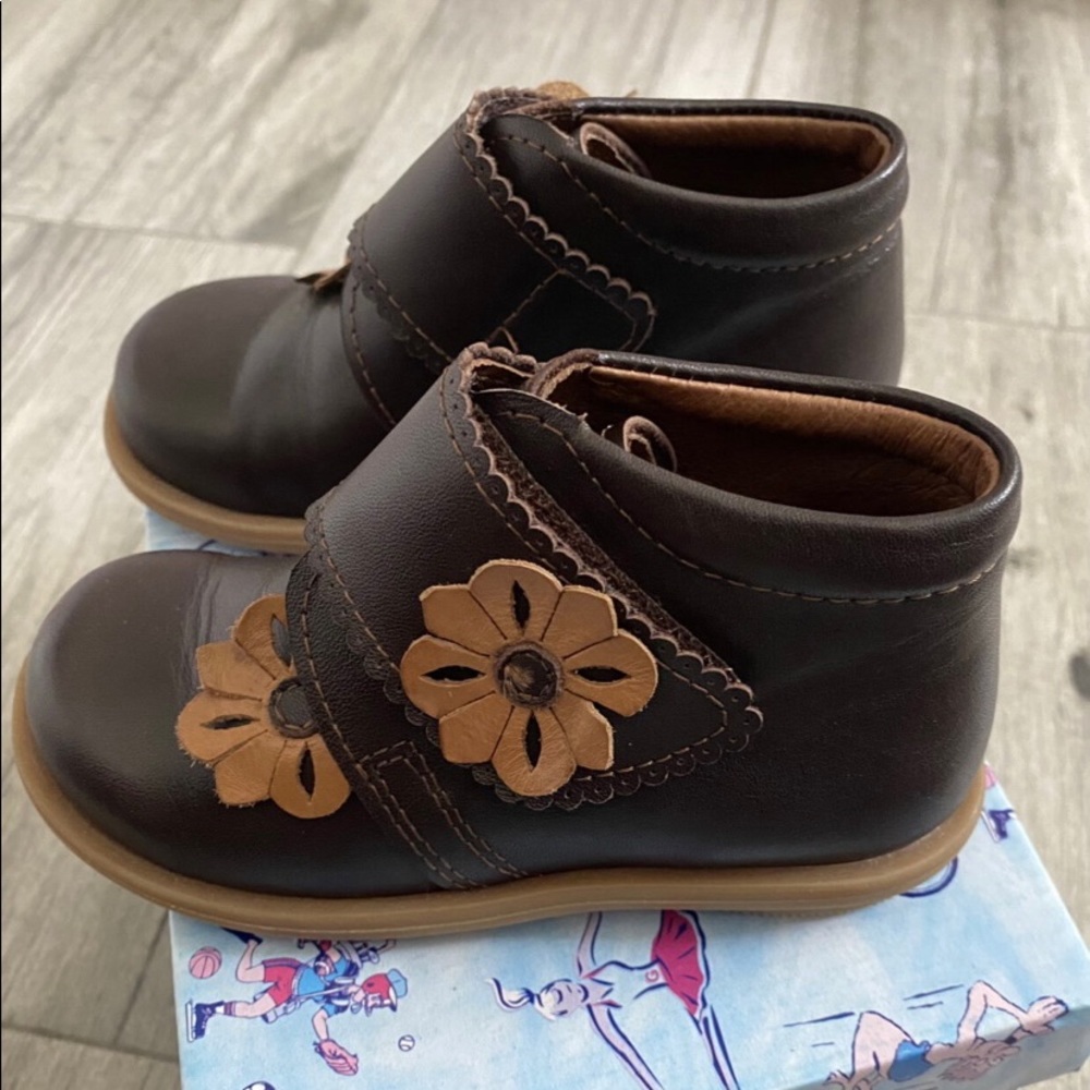 Girls Flower Boots